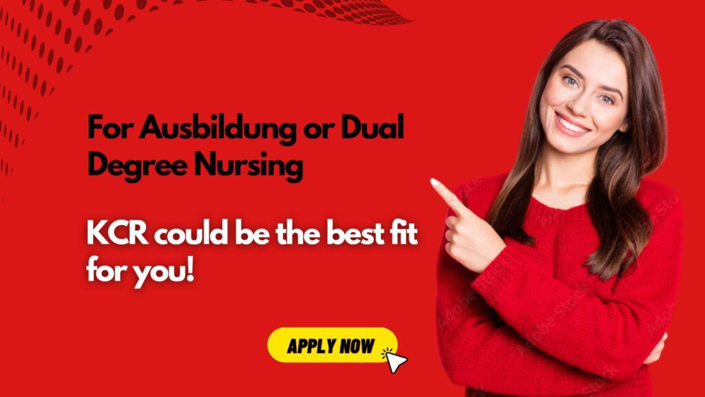 Apply for Ausbildung vs Bsc Nursing