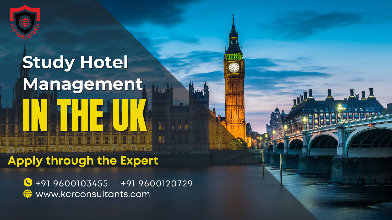 Study Hotel Management in the UK KCR