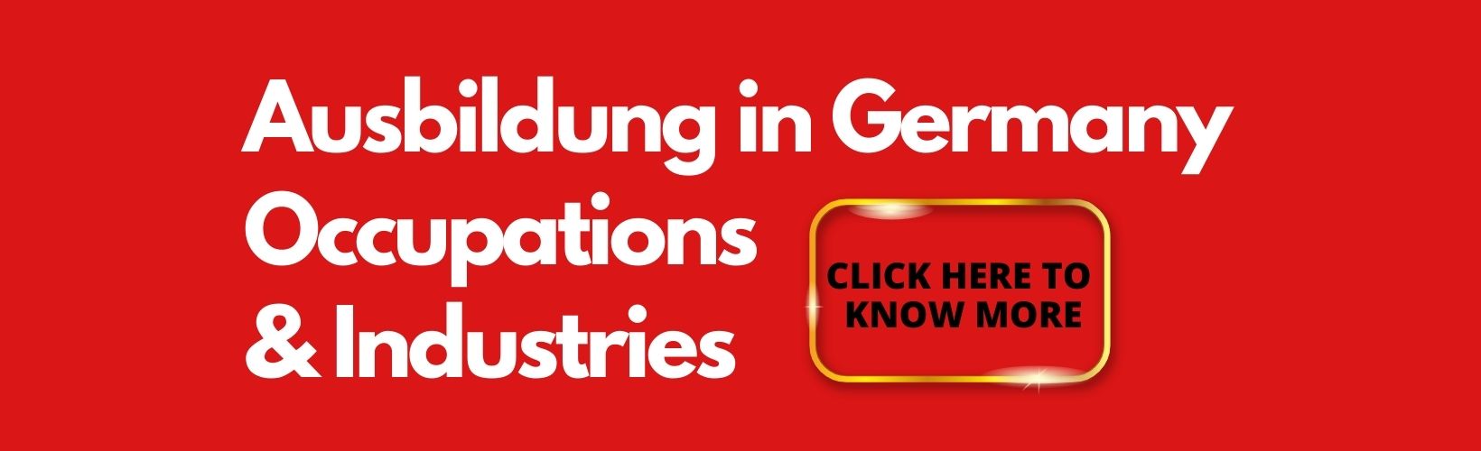 Ausbildung in Germany Occupations and Industries