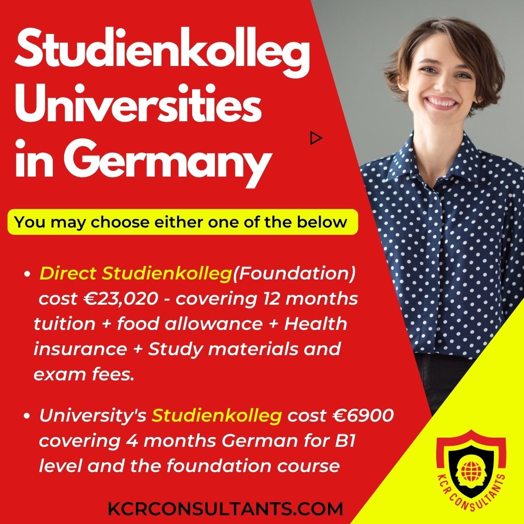 Studienkolleg Universities in Germany - KCR CONSULTANTS