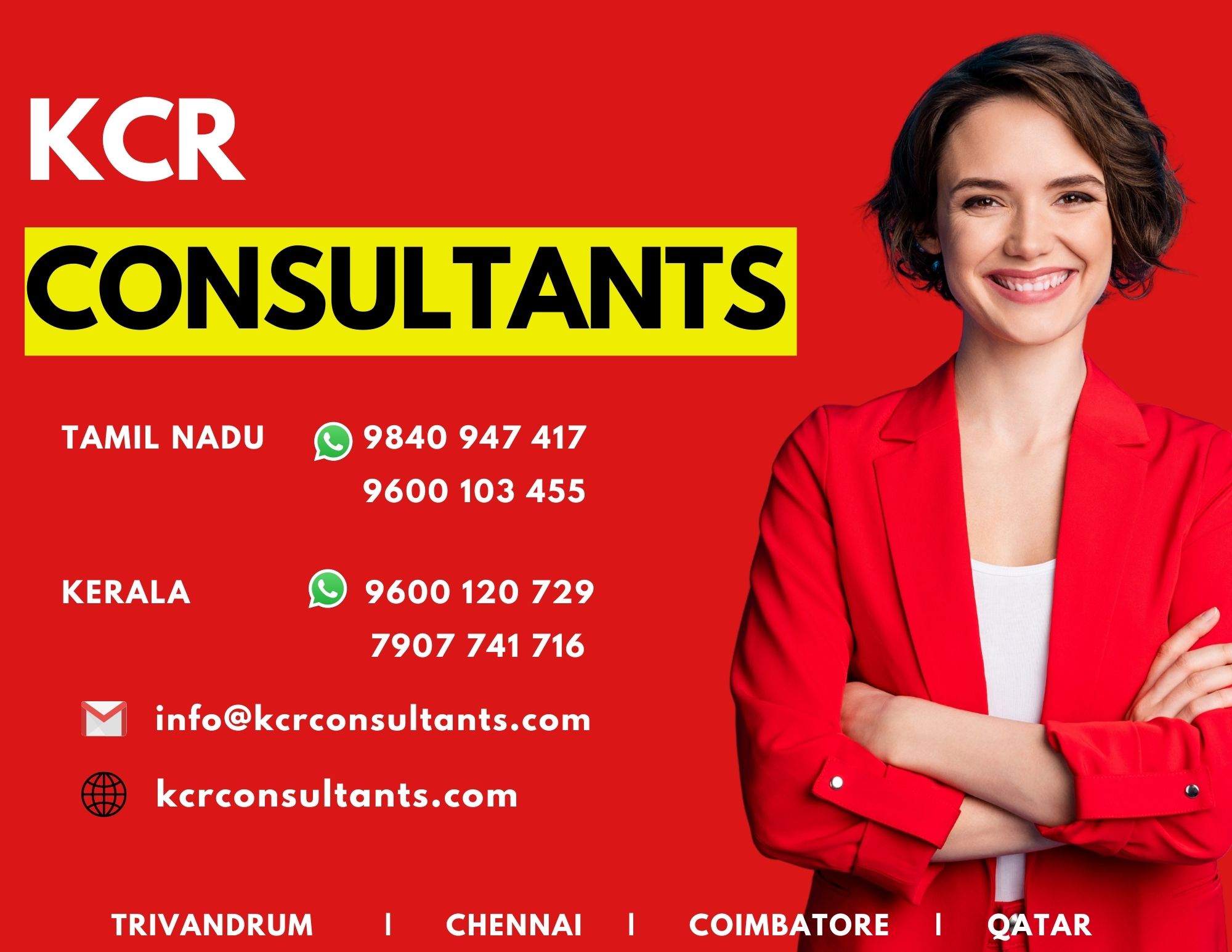 KCR CONSULTANTS - CONTACT.