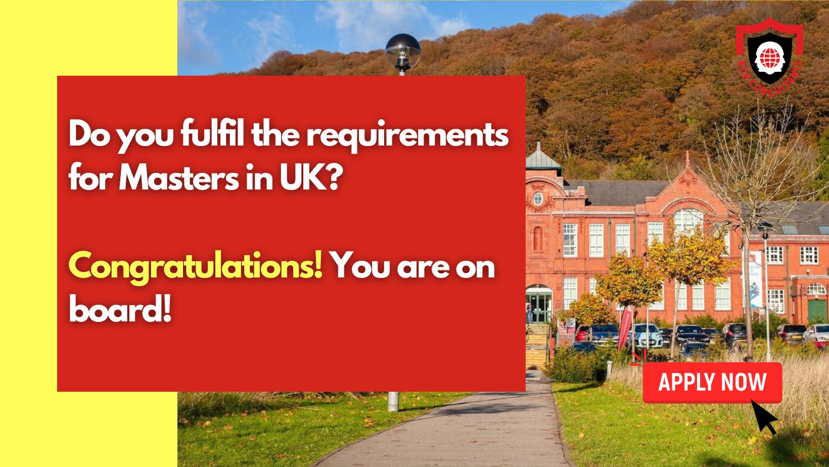 Requirements of Masters in UK for Indian Students - Apply Now