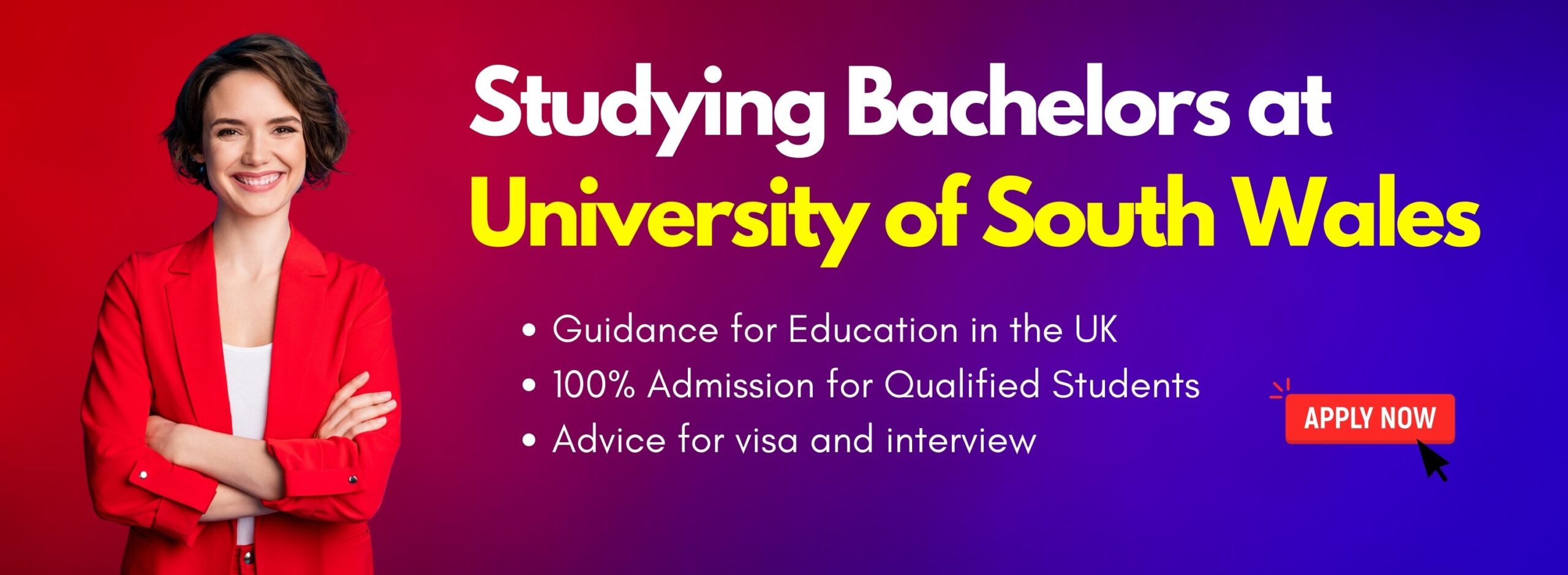 Studying Bachelors at University of South Wales