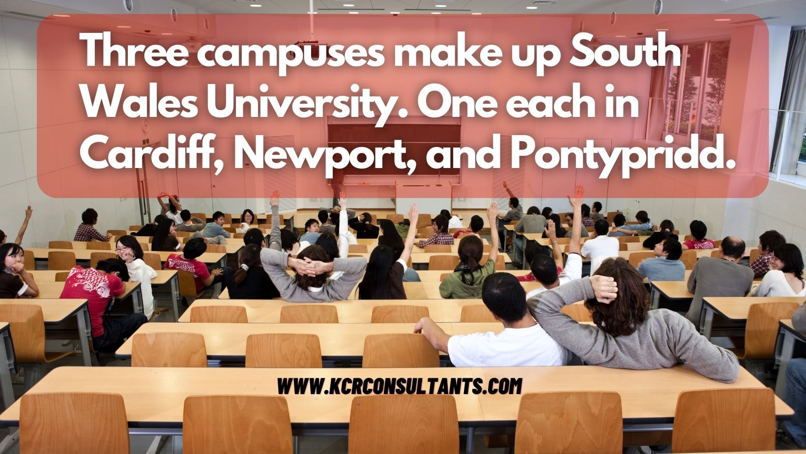 University of South Wales without IELTS