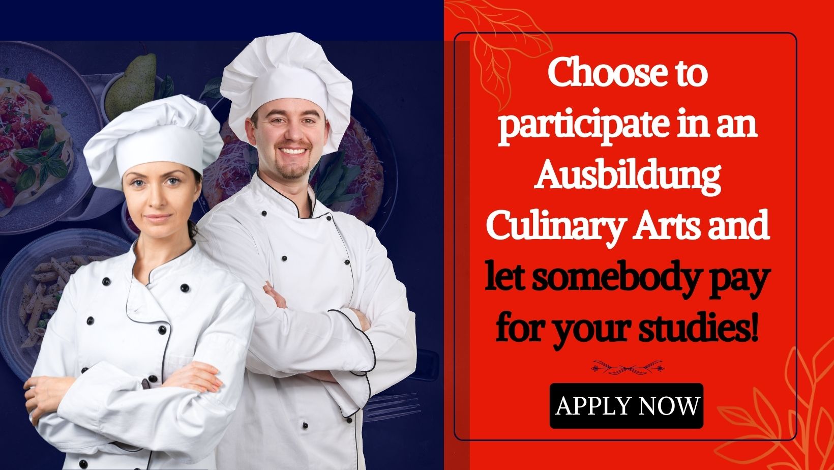 The cost of the Ausbildung Culinary Arts programme in Germany