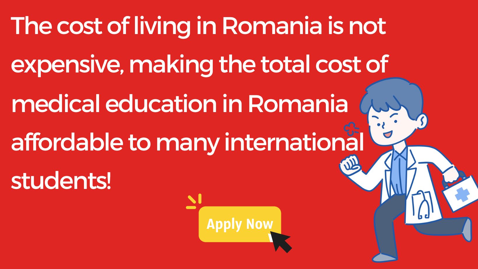 Cost of MBBS in Romania - Apply Now