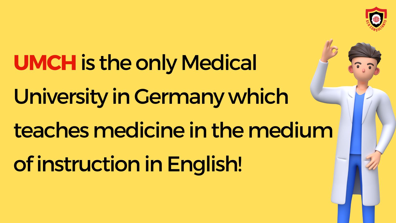 medicine in English in Germany at UMCH - Know more UMCH