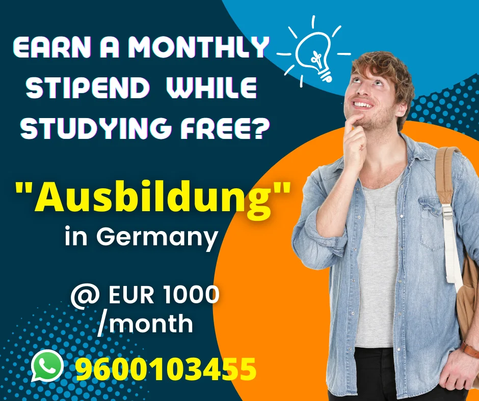 Ausbildung in Germany for Indians