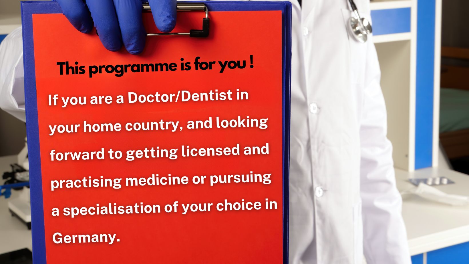Doctor and Dentist program in Germany