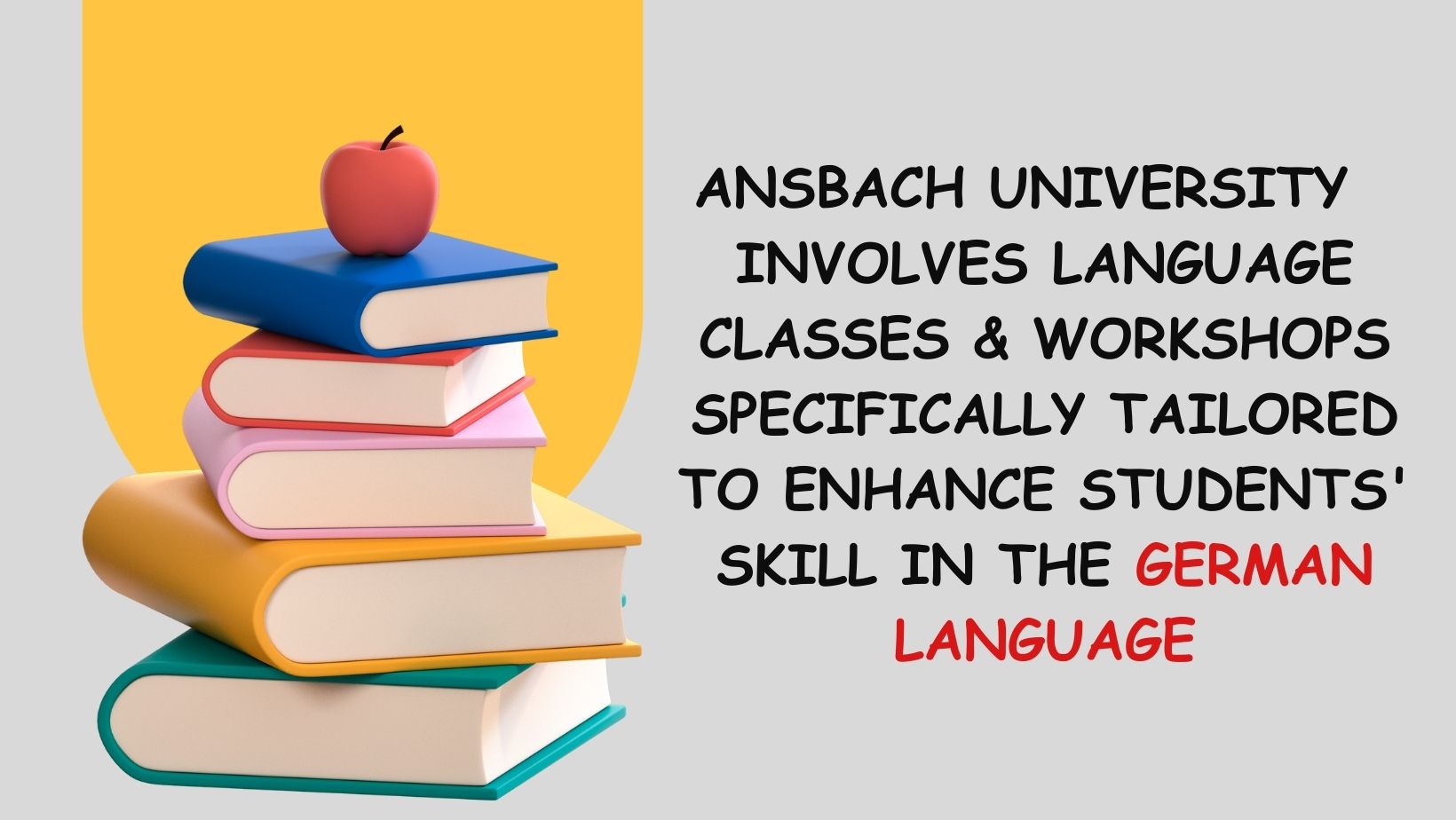 Ansbach University of Applied Sciences - language support
