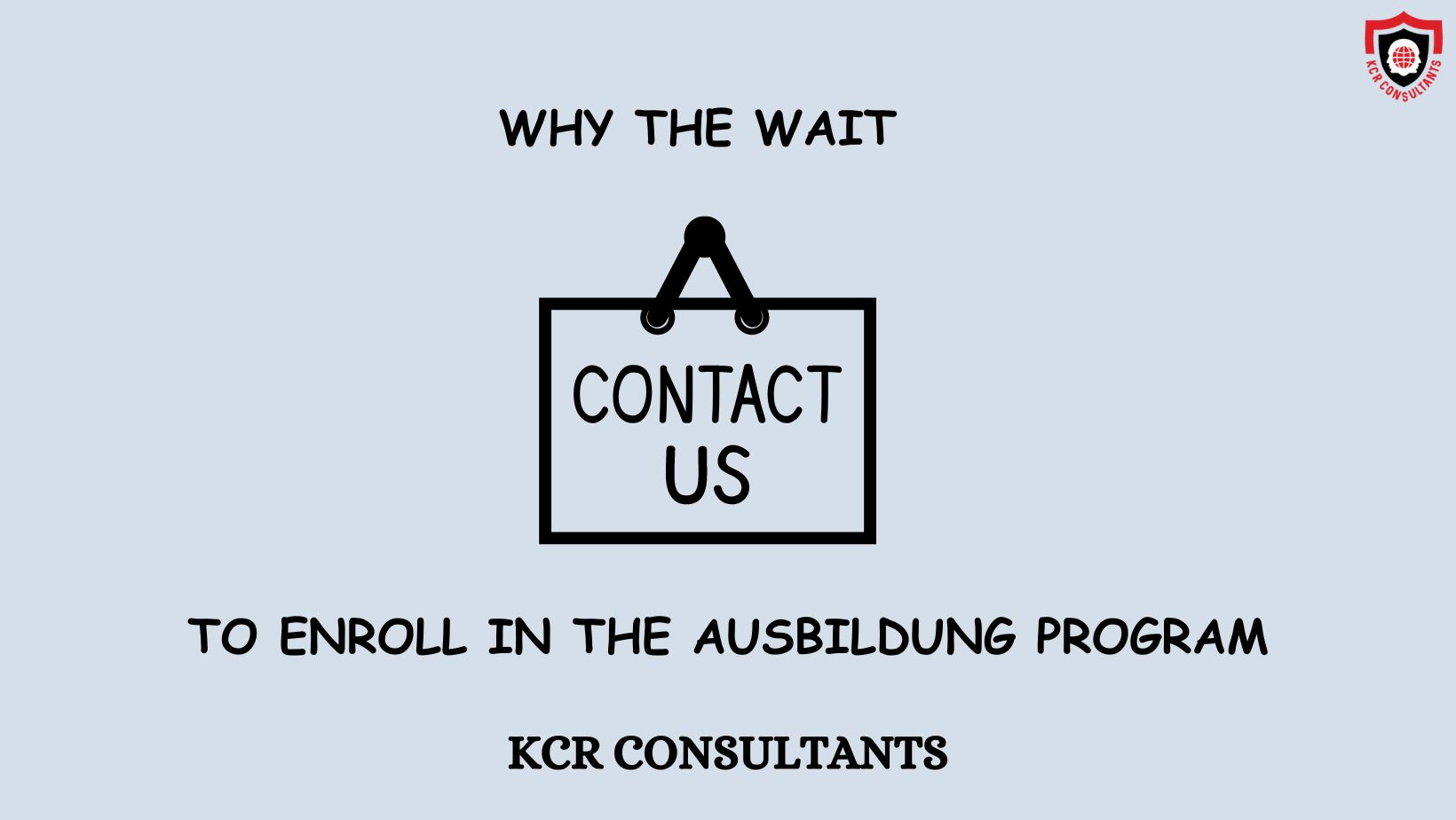 Ausbildung in Germany - Contact us - KCR CONSULTANTS