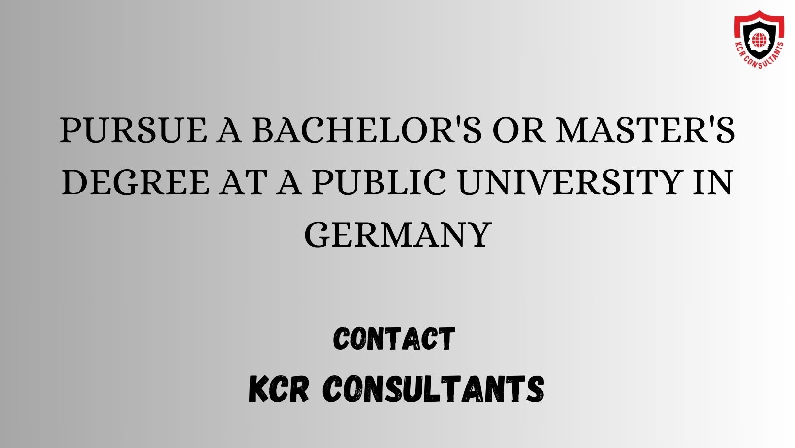 BOCHUM UNIVERSITY OF APPLIED SCIENCES - Contact us - KCR CONSULTANTS