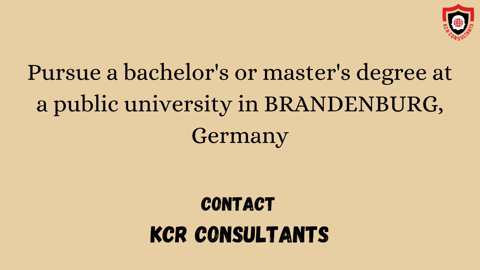 BRANDENBURG - KCR CONSULTANTS - Contactus