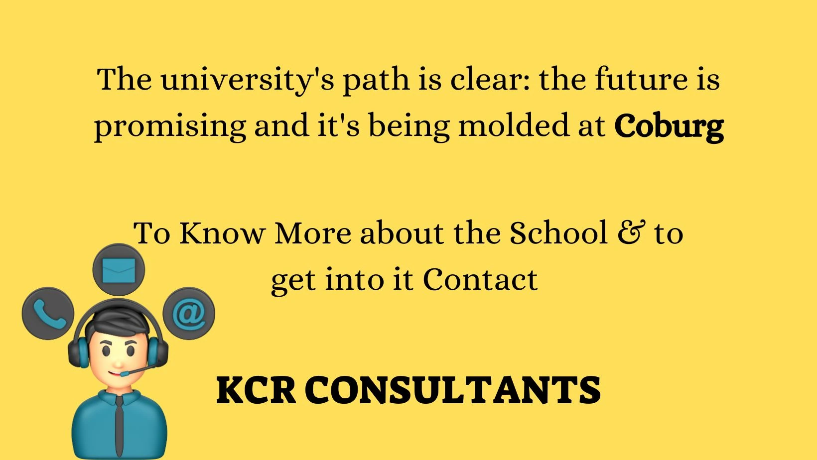 Coburg University of Applied Sciences and Arts - KCR CONSULTANTS - Contact us