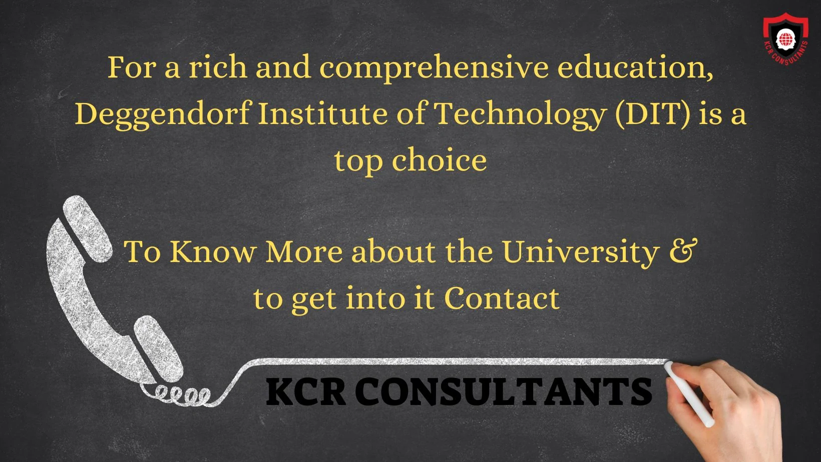 DEGGENDORF INSTITUTE OF TECHNOLOGY (DIT) - KCR CONSULTANTS