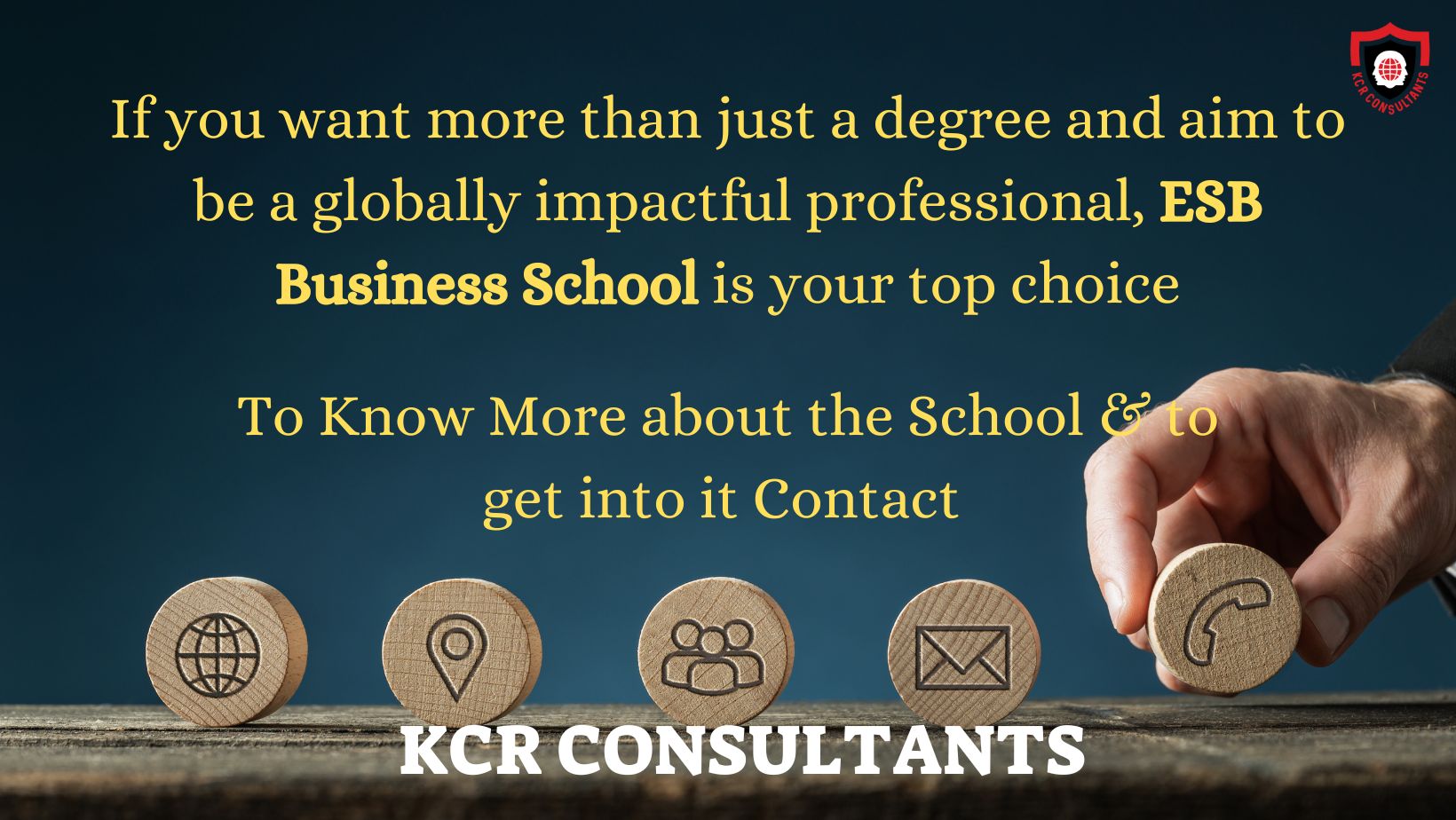 ESB Business School - KCR CONSULTANTS - Contact us