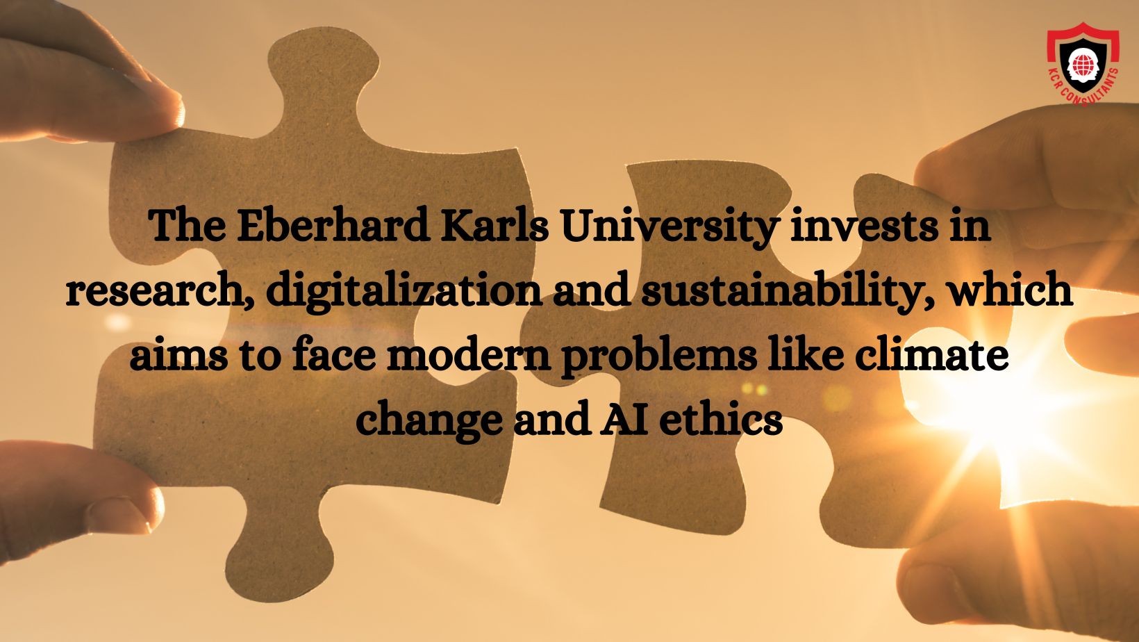 Eberhard Karls University of Tubingen - KCR CONSULTANTS - research focus