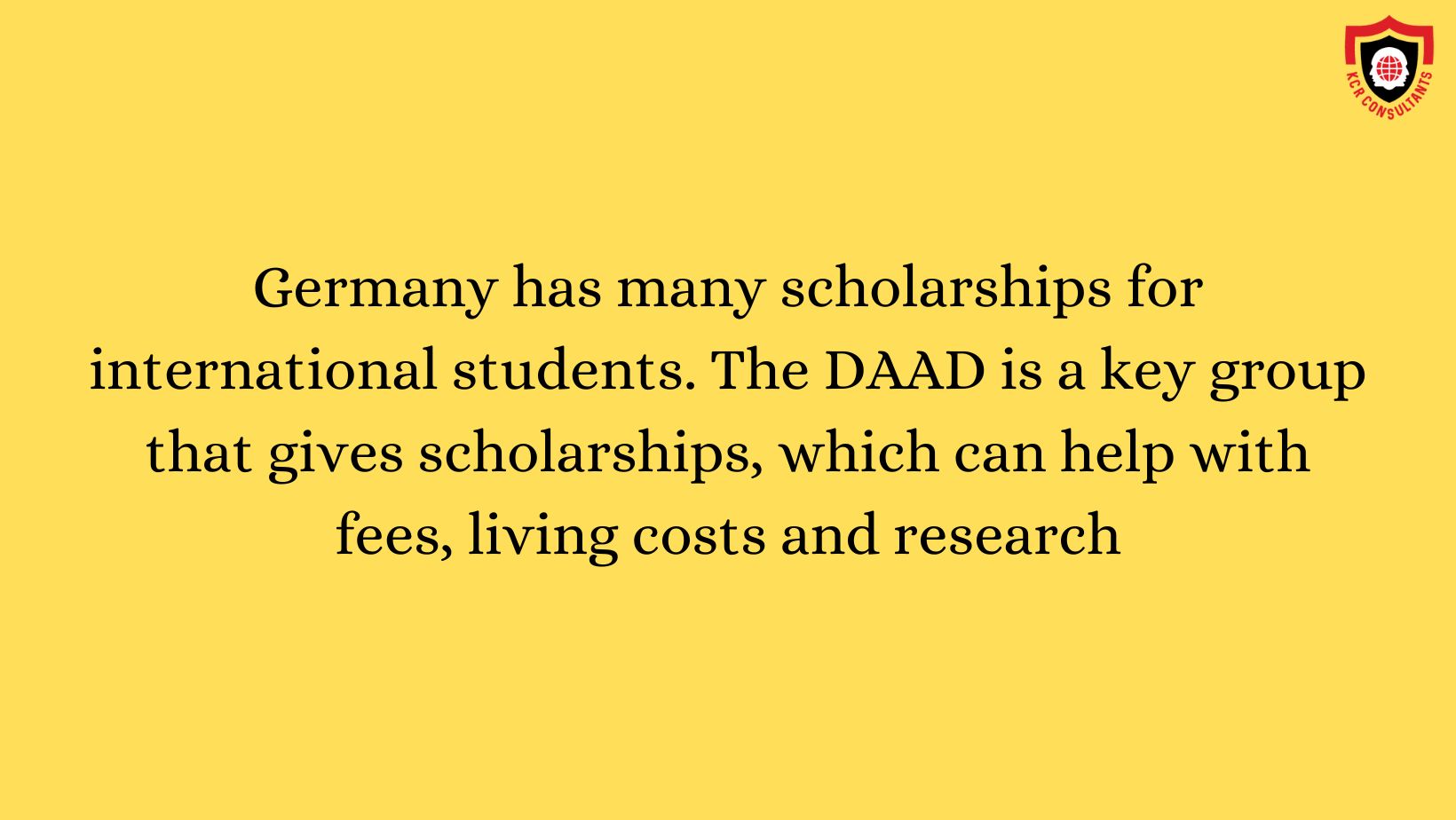 Learning in Germany - KCR CONSULTANTS - DAAD - Scholarship