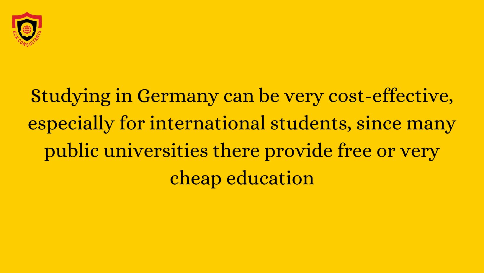 Master Degree in Germany - KCR CONSULTANTS - International students - tution fee