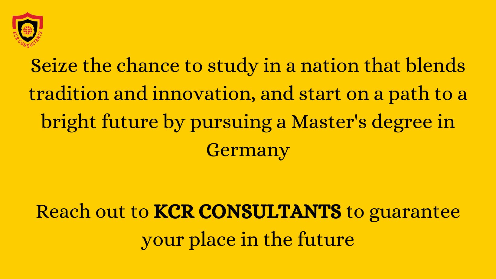 Master Degree in Germany - KCR CONSULTANTS - contact us