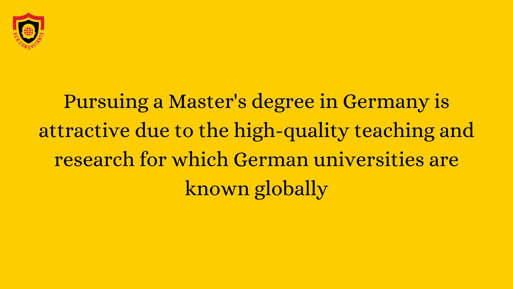 Master Degree in Germany - KCR CONSULTANTS - introduction