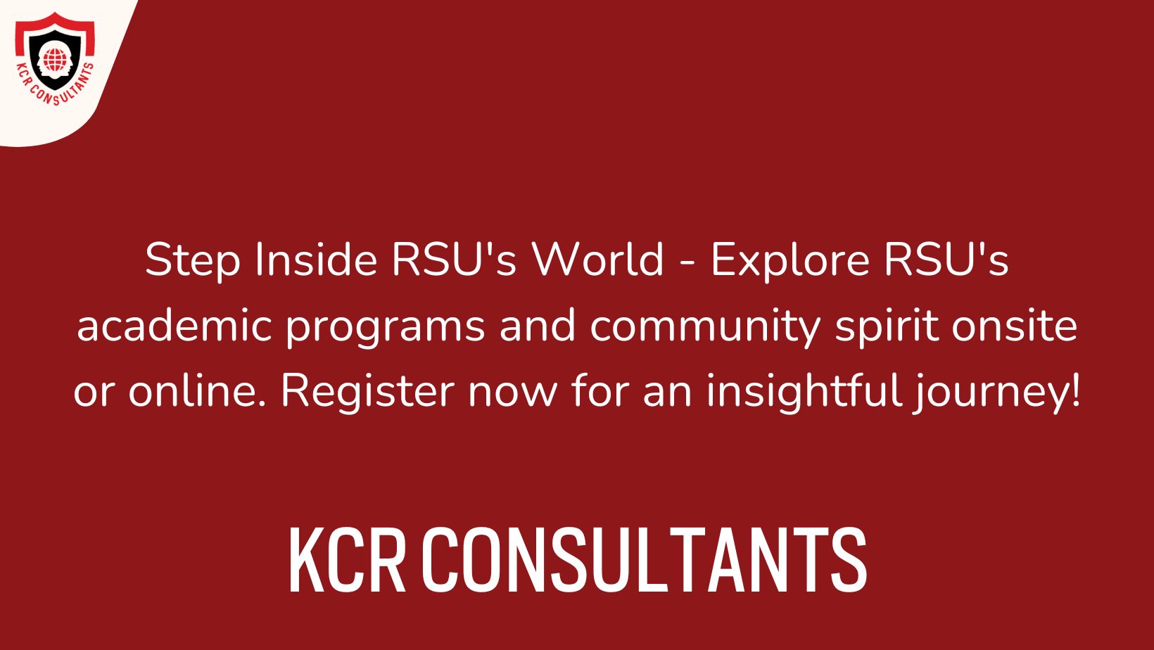 Riga Stradins University - open day - Contact us - KCR CONSULTANTS