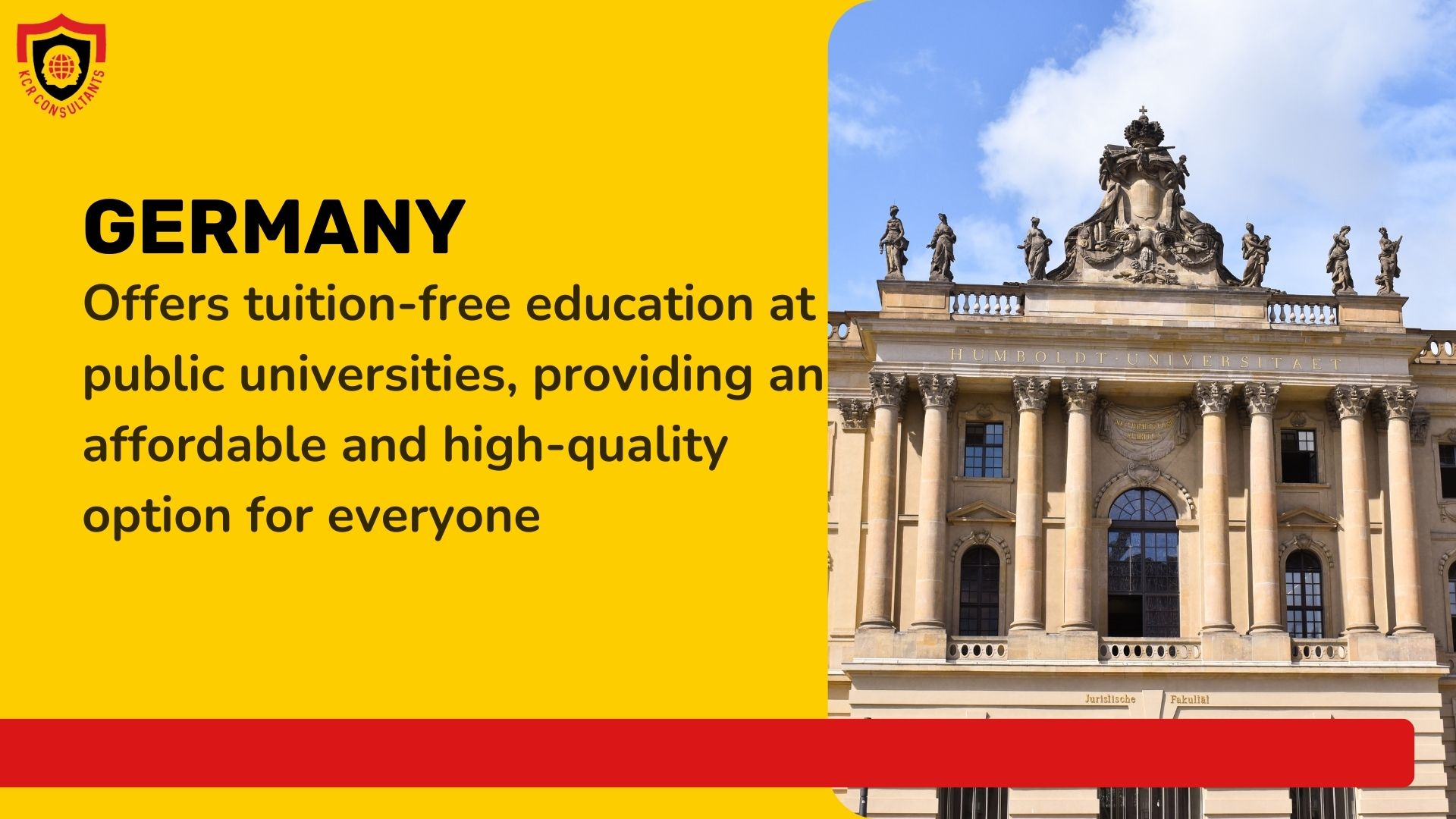 Germany Free Education - KCR CONSULTANTS Free education in public universities