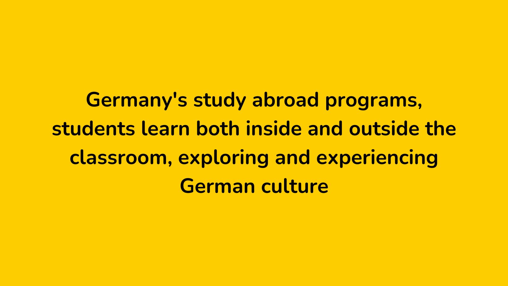 GERMANY STUDY ABROAD - KCR CONSULTANTS - Student experience