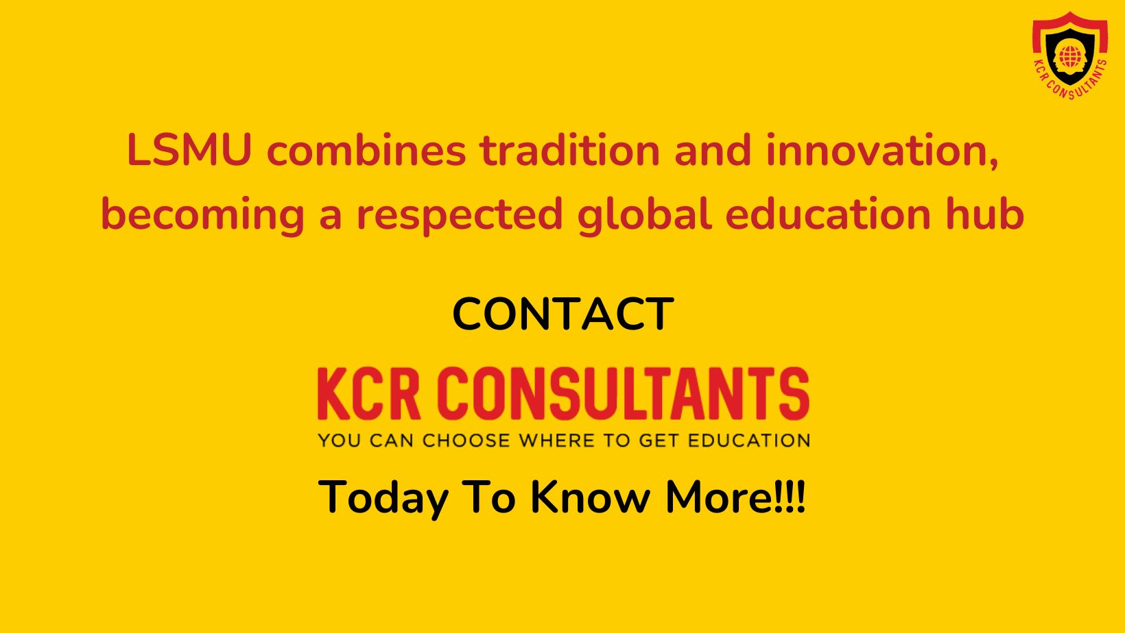 Lithuanian University of Health Sciences - KCR Consultants - Contact us