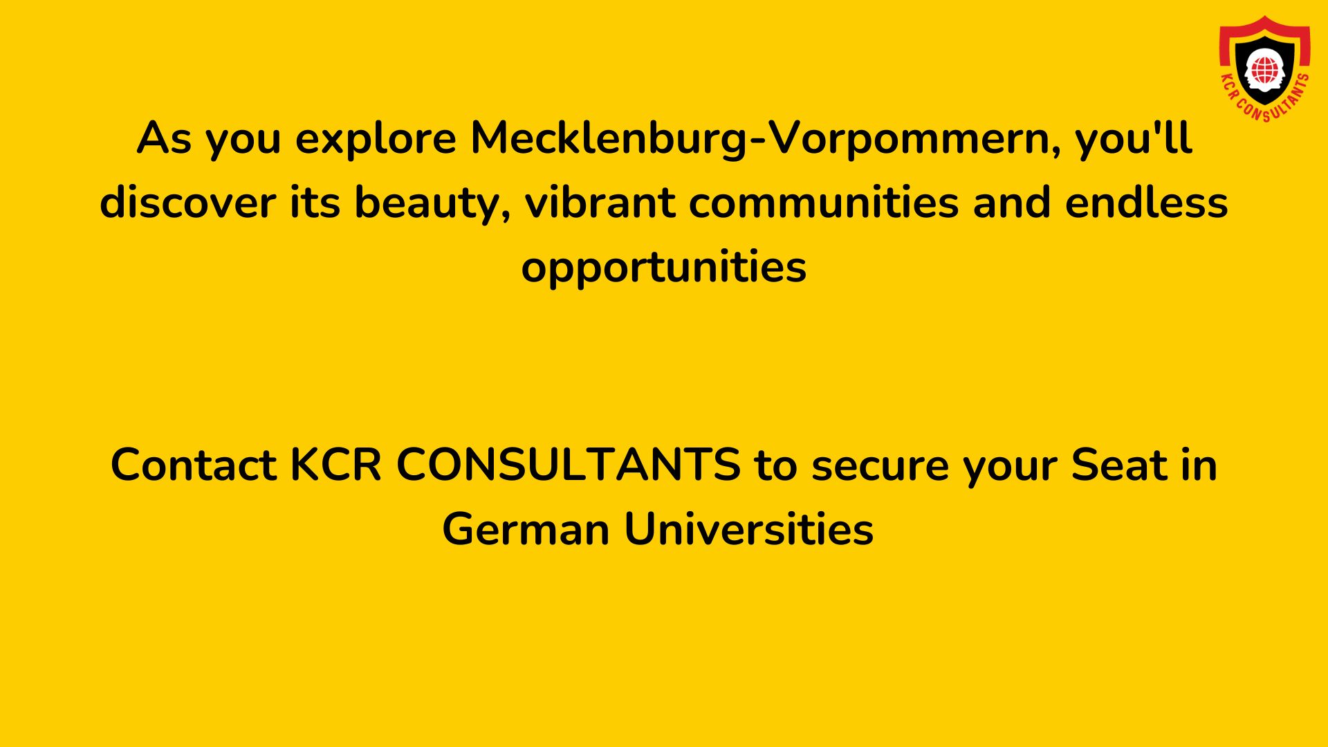 MECKLENBURG-VORPOMMERN - KCR CONSULTANTS - Contact us