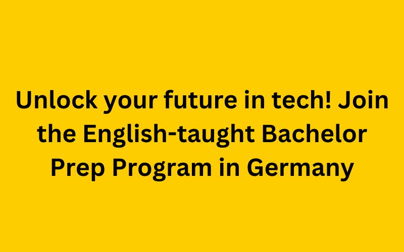 English taught Bachelors in Germany Banner1