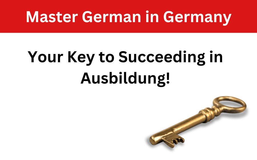 Ausbildung After Learning German in Germany Banner1